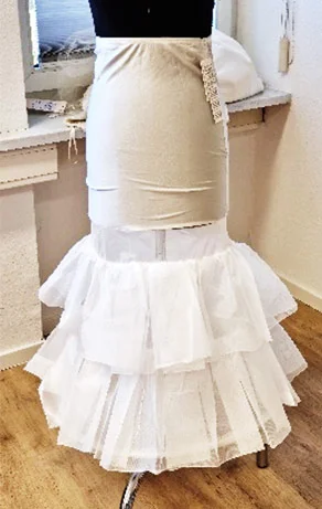 Reifrock für Meerjungfrauen-Brautkleid