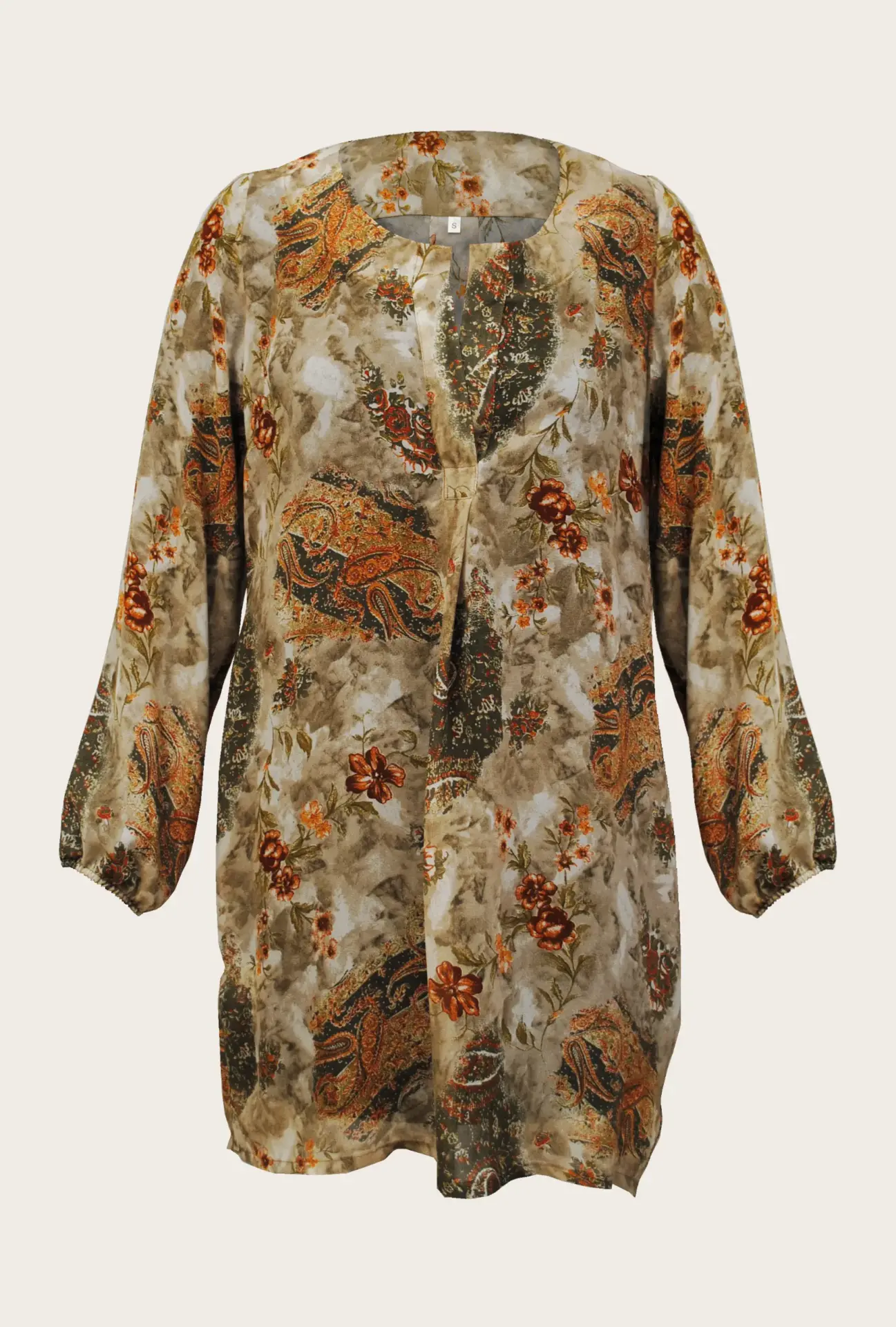 Bluse Erdtöne