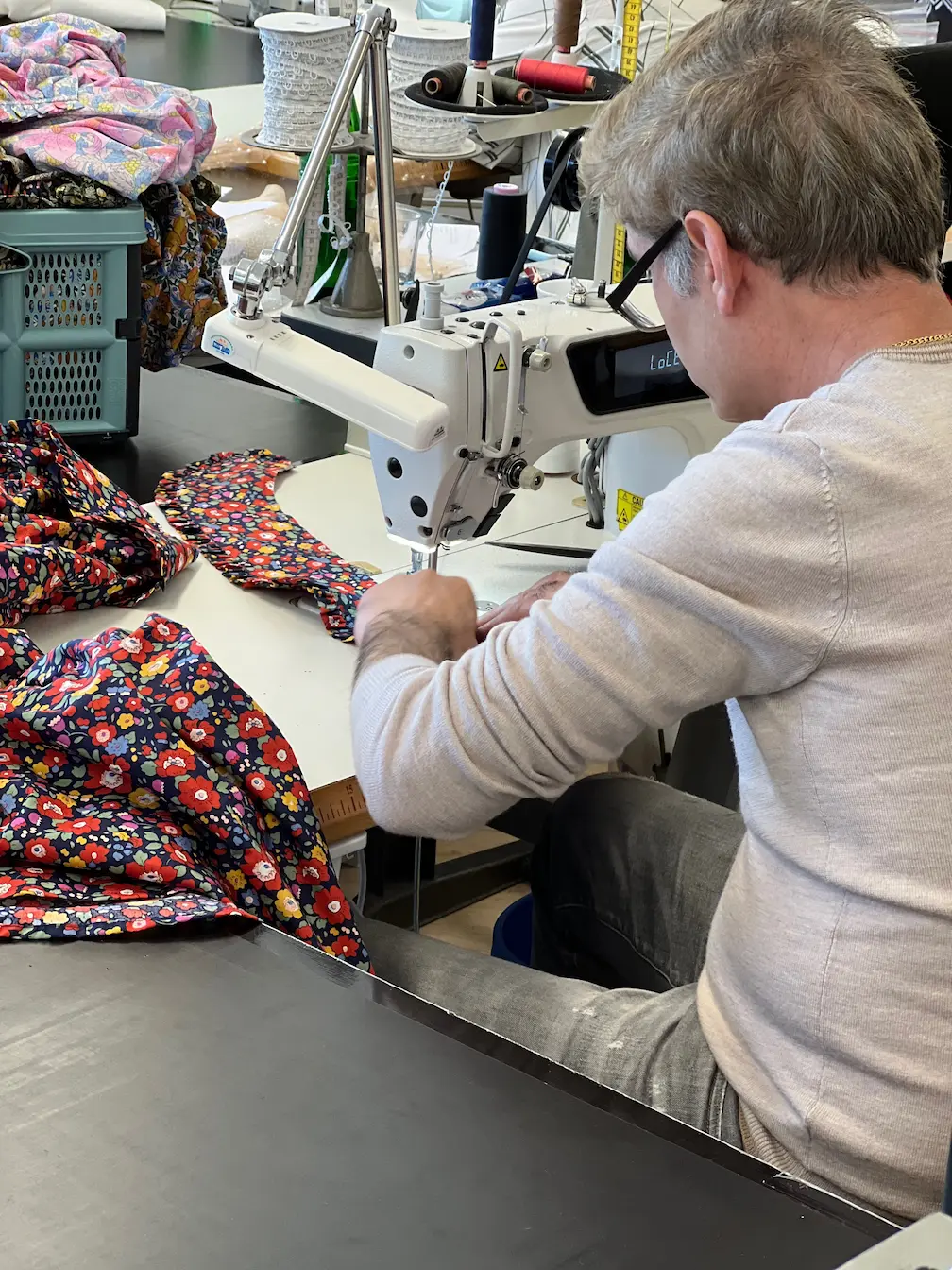 Schneider bei der Arbeit
